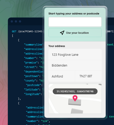 Allies adds reverse geocoding to Postcoder