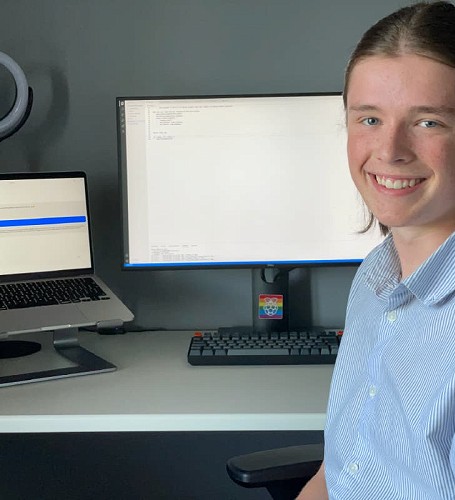 Allies work experience student trains ChatGPT on Postcoder